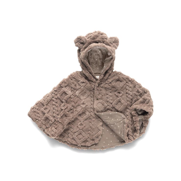 【ベビー】ケーブル柄ケープ | ブランシェス | 詳細画像14 