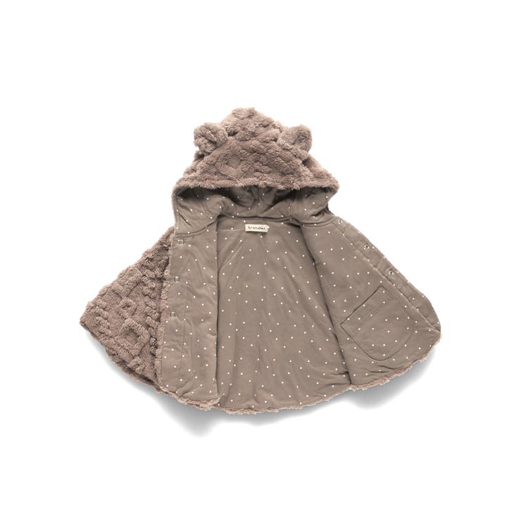 【ベビー】ケーブル柄ケープ | ブランシェス | 詳細画像15 