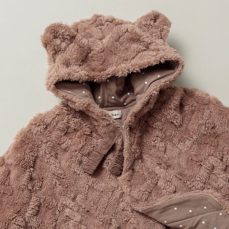 【ベビー】ケーブル柄ケープ | ブランシェス | 詳細画像17 