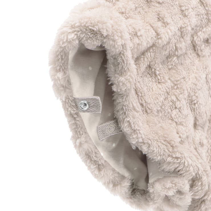 【ベビー】ケーブル柄ケープ | ブランシェス | 詳細画像6 