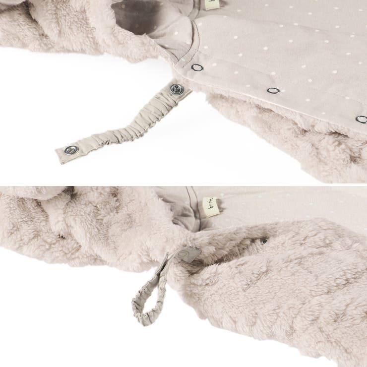 【ベビー】ケーブル柄ケープ | ブランシェス | 詳細画像8 