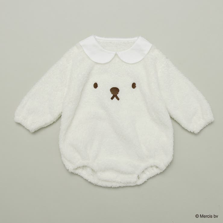 アイボリー | 【boris/ボリス】ボアカバーオール | ブランシェス