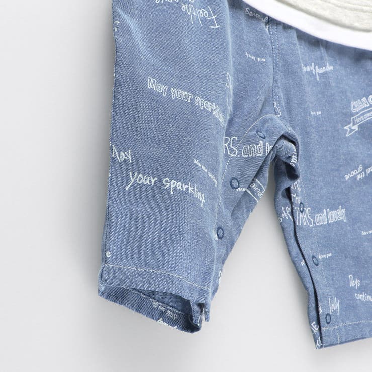 星モチーフ長袖カバーオール | ブランシェス | 詳細画像7 