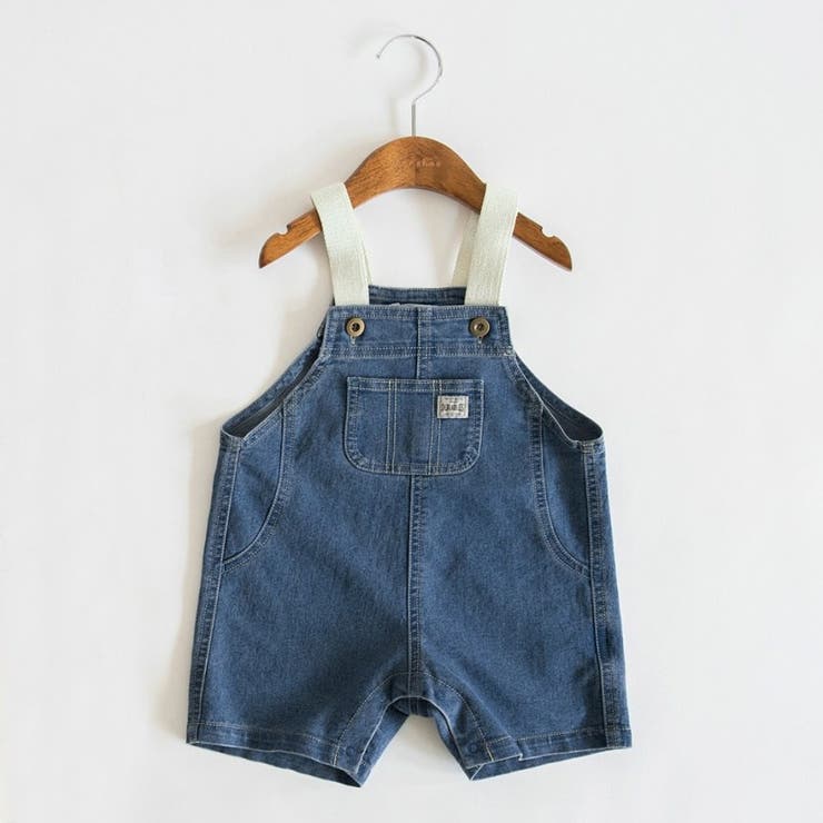 【キッズとリンクコーデ】デニム／ツイル サロペット | ブランシェス | 詳細画像1 