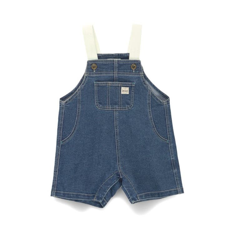 【キッズとリンクコーデ】デニム／ツイル サロペット | ブランシェス | 詳細画像4 