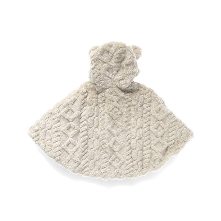 【ベビー】ケーブル柄ケープ | ブランシェス | 詳細画像2