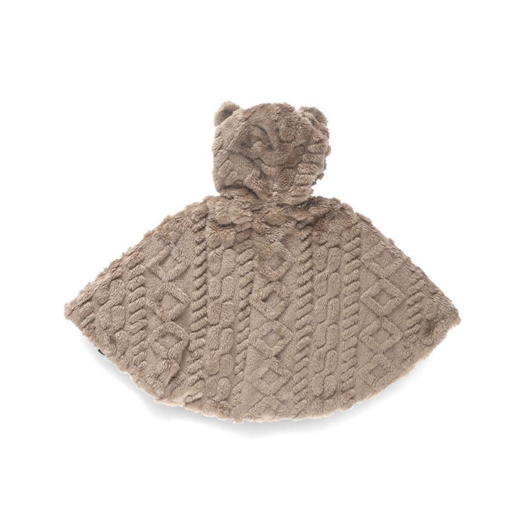 【ベビー】ケーブル柄ケープ | ブランシェス | 詳細画像4