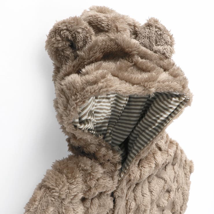 【ベビー】ケーブル柄ケープ | ブランシェス | 詳細画像6