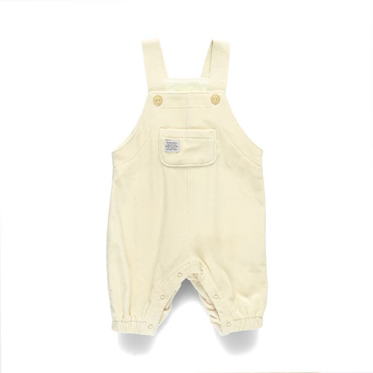 ベージュ | 【あったか】ニットコールサロペット | ブランシェス