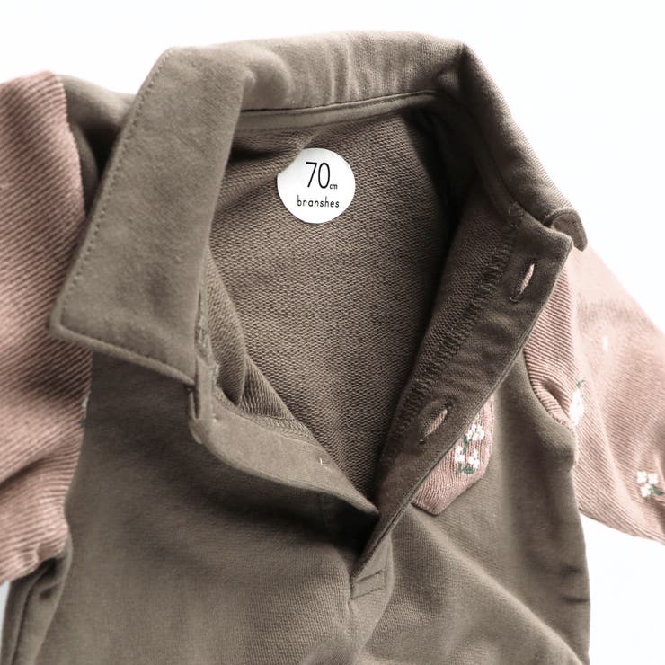 【おそろい】きんもくせい刺しゅうカバーオール | ブランシェス | 詳細画像16 