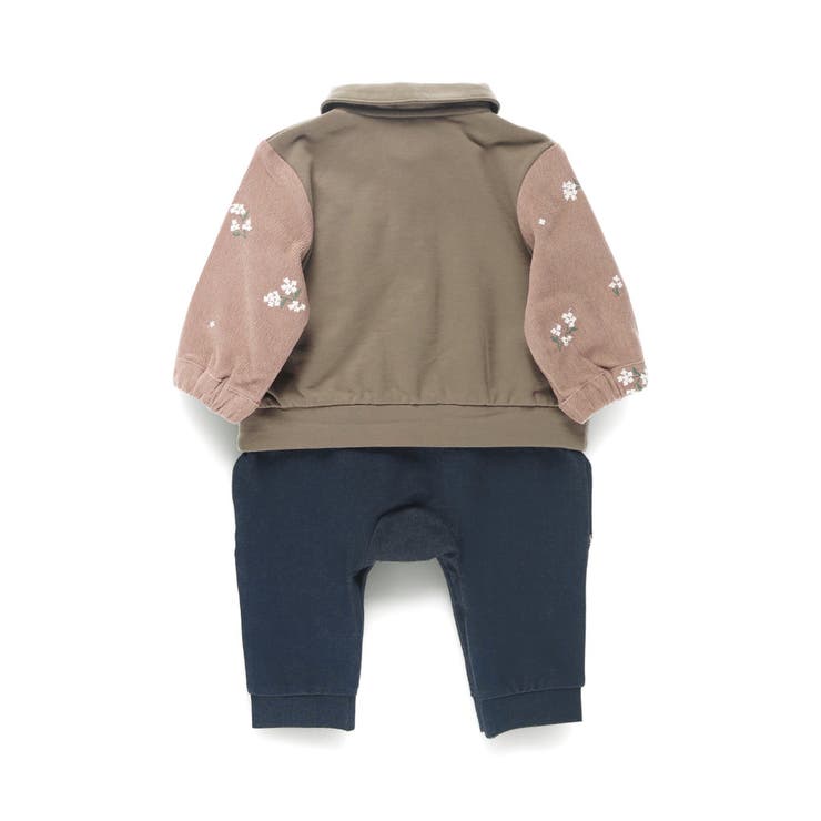 【おそろい】きんもくせい刺しゅうカバーオール | ブランシェス | 詳細画像23 