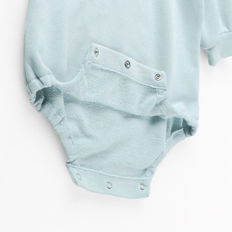 ロゴアップリケ裏毛カバーオール | ブランシェス | 詳細画像11 