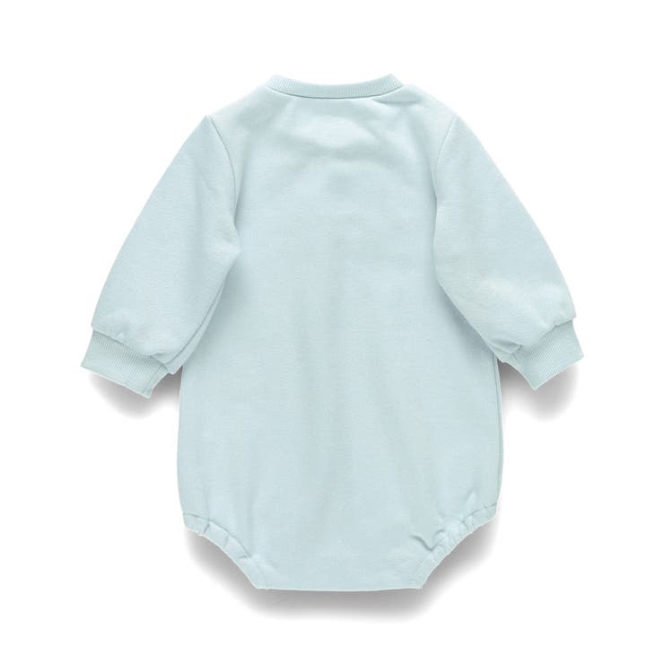 ロゴアップリケ裏毛カバーオール | ブランシェス | 詳細画像12 