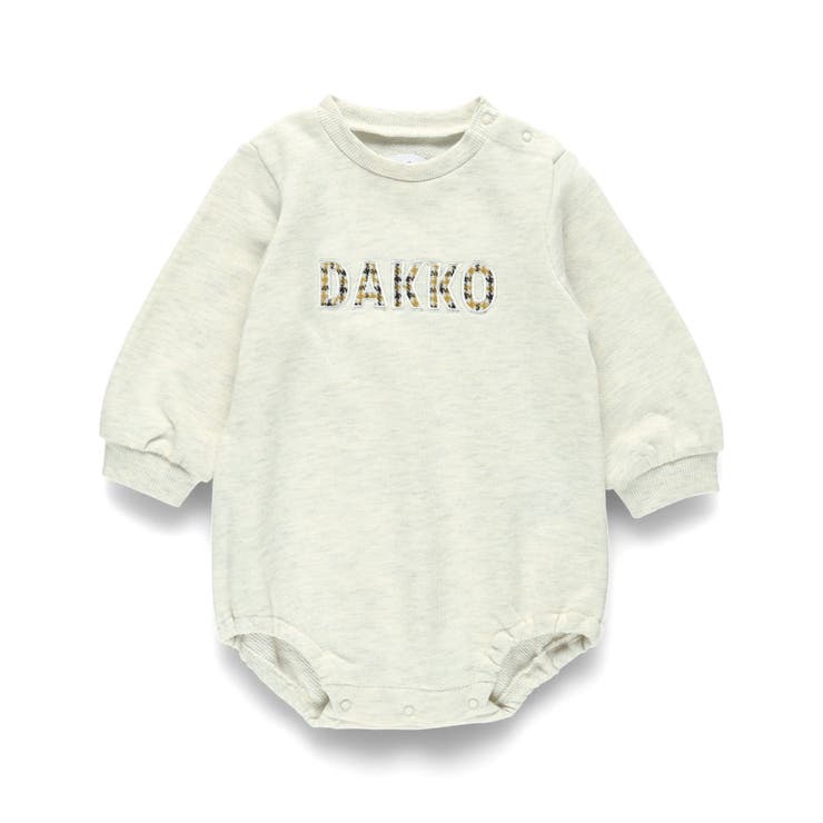 ロゴアップリケ裏毛カバーオール | ブランシェス | 詳細画像2 