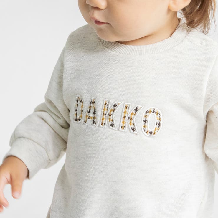 ロゴアップリケ裏毛カバーオール | ブランシェス | 詳細画像4 