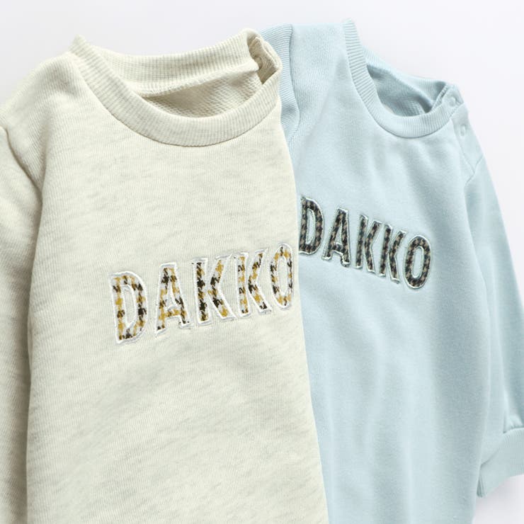 ロゴアップリケ裏毛カバーオール | ブランシェス | 詳細画像5 