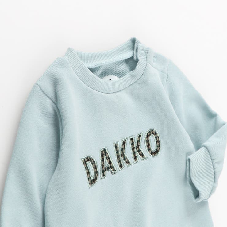 ロゴアップリケ裏毛カバーオール | ブランシェス | 詳細画像8 