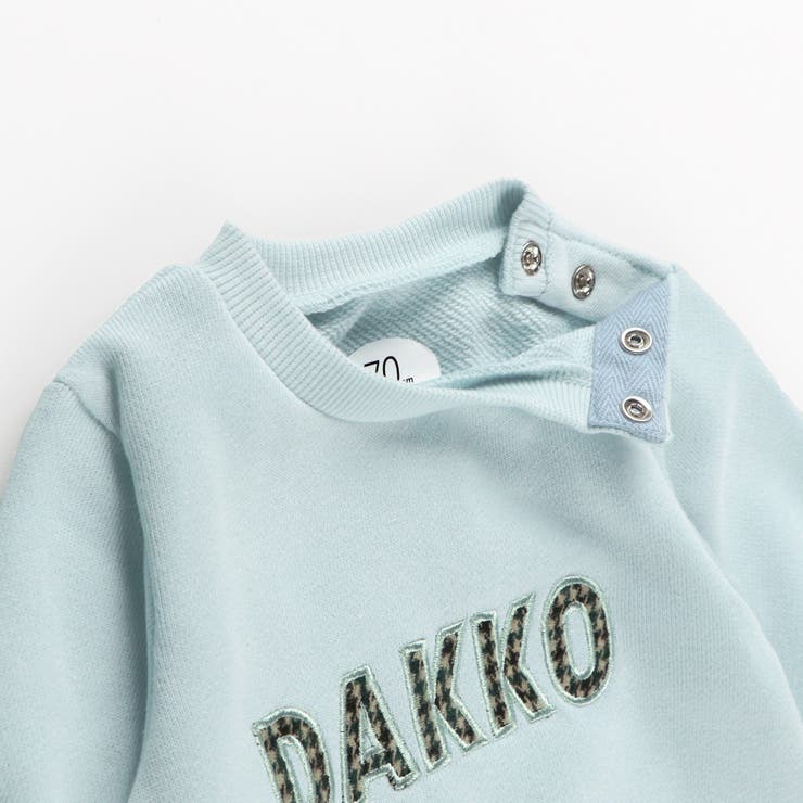 ロゴアップリケ裏毛カバーオール | ブランシェス | 詳細画像9 