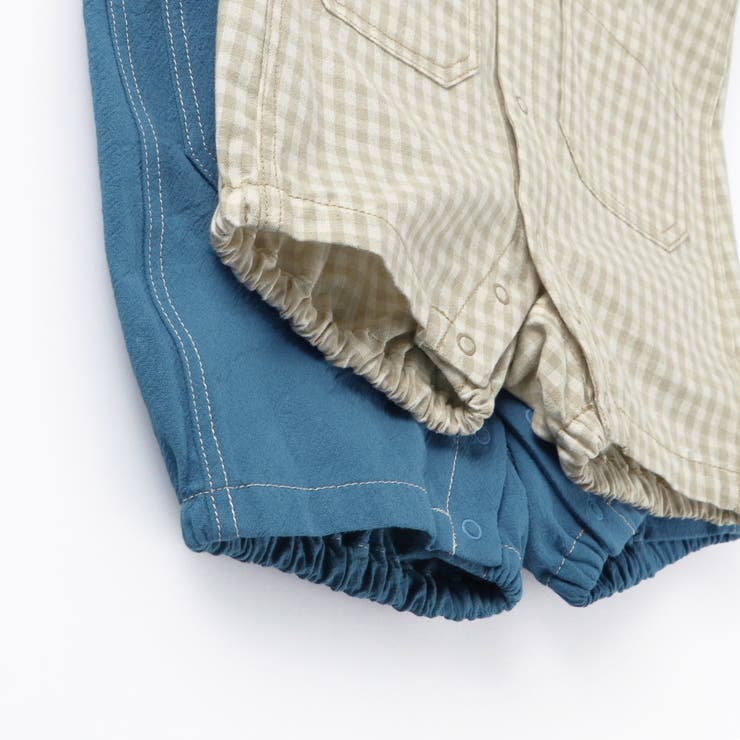 【ベビー】サロペットドッキング風長袖カバーオール | ブランシェス | 詳細画像9 