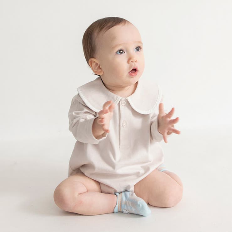 丸襟カバーオール | ブランシェス | 詳細画像4 