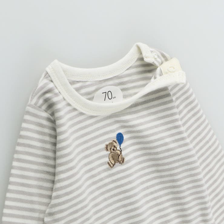 【ベビー／セット】サロペット＆ボディスーツ | ブランシェス | 詳細画像4 