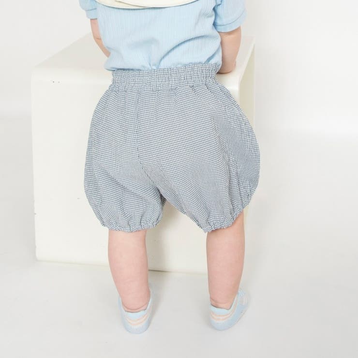 【涼しい】チェック柄ハーフパンツ | ブランシェス | 詳細画像3 