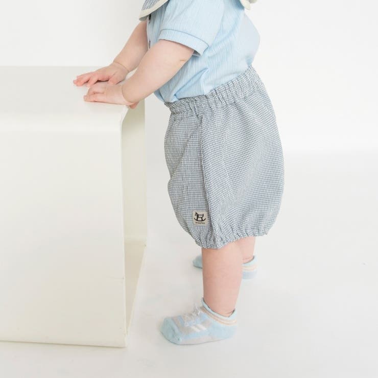 【涼しい】チェック柄ハーフパンツ | ブランシェス | 詳細画像4 