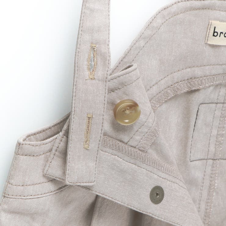 【ベビー/おそろい】爽やかシャンブレーサロペット | ブランシェス | 詳細画像4 