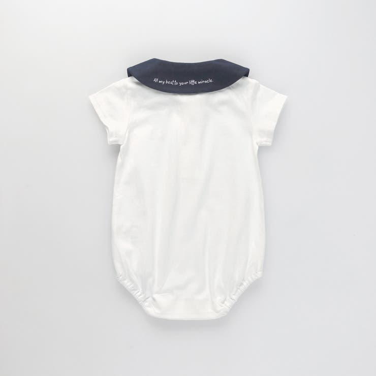 丸襟半袖カバーオール | ブランシェス | 詳細画像8 