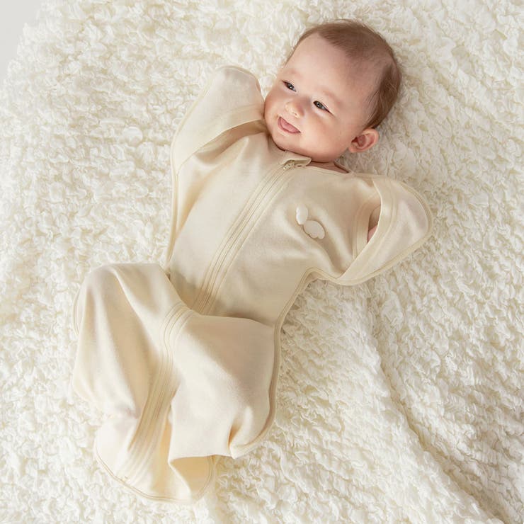 【ベビー】天使の羽のスワドル | ブランシェス | 詳細画像3 