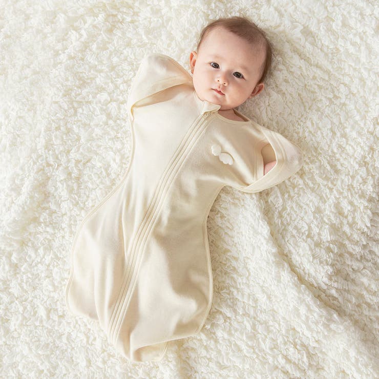 【ベビー】天使の羽のスワドル | ブランシェス | 詳細画像4 