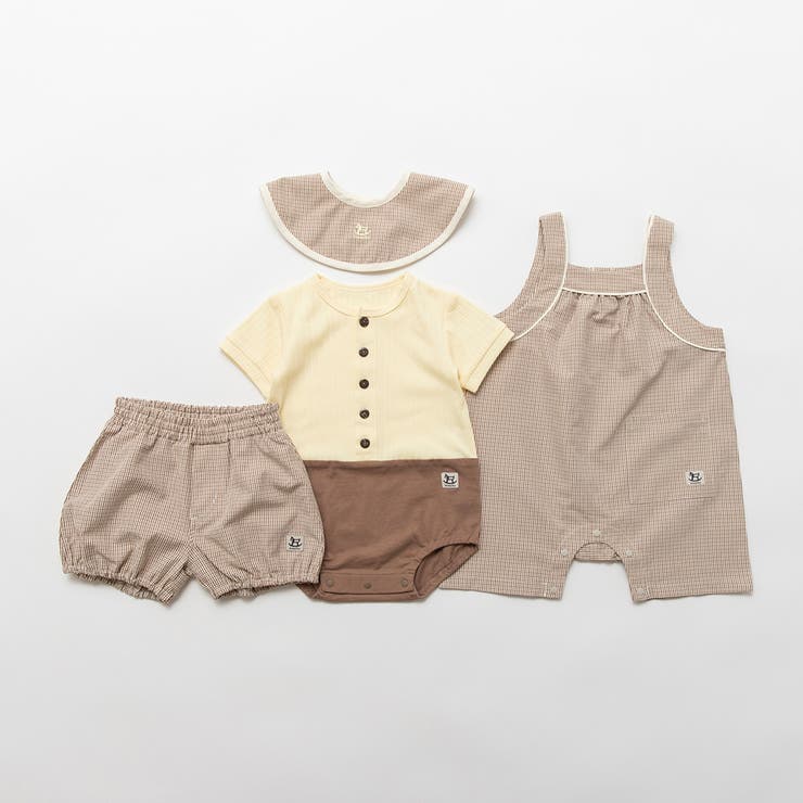 【涼しい】チェック柄カバーオール | ブランシェス | 詳細画像11 