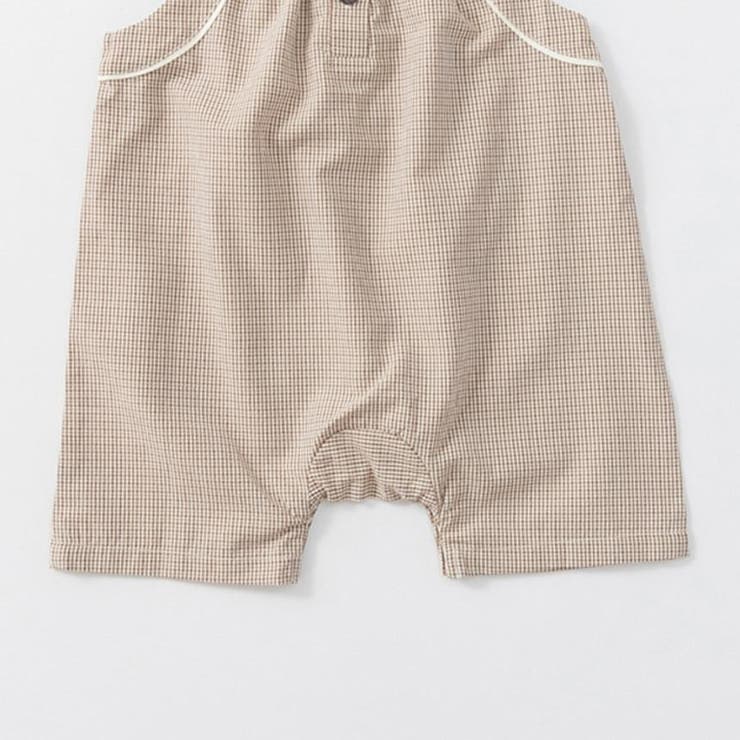 【涼しい】チェック柄カバーオール | ブランシェス | 詳細画像9 