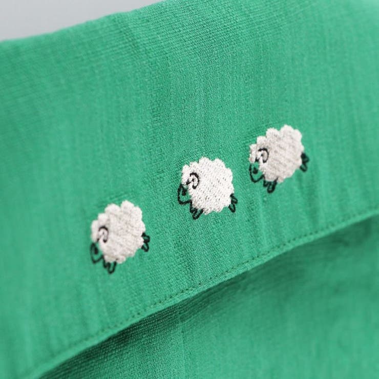 ひつじ刺繍セーラーカラーカバーオール | ブランシェス | 詳細画像12 