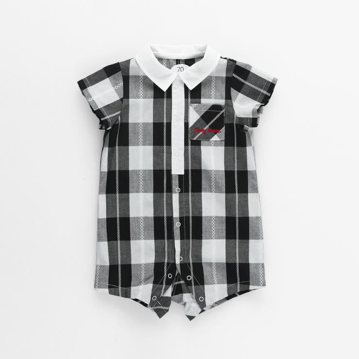 【おそろい】ブロックチェックカバーオール | ブランシェス | 詳細画像13 