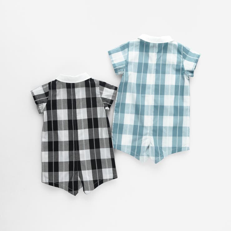 【おそろい】ブロックチェックカバーオール | ブランシェス | 詳細画像19 