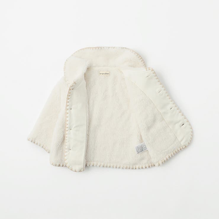 【はまぐり刺繍】ボアジャケット アウター ベビー | ブランシェス | 詳細画像5 
