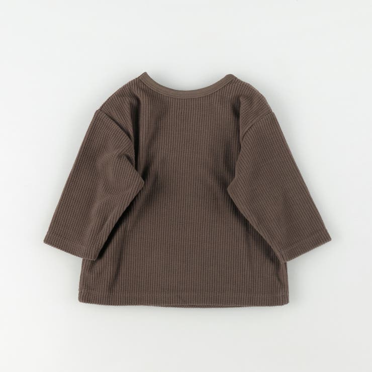 【ベビー/ひつじ刺しゅう】ワッフルフリース長袖Tシャツ | ブランシェス | 詳細画像5 
