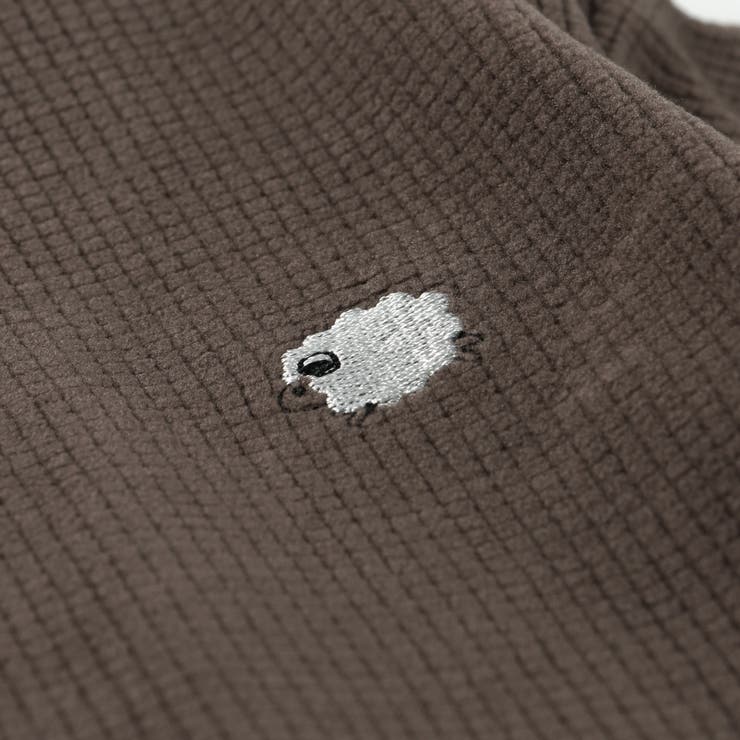 【ベビー/ひつじ刺しゅう】ワッフルフリース長袖Tシャツ | ブランシェス | 詳細画像7 