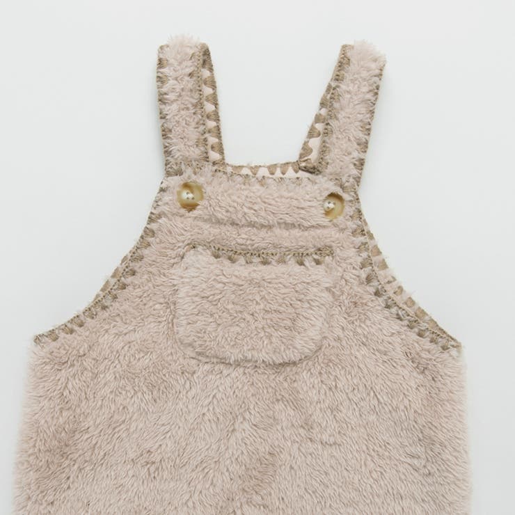 【はまぐり刺繍】ボアサロペット アウター ベビー | ブランシェス | 詳細画像15 