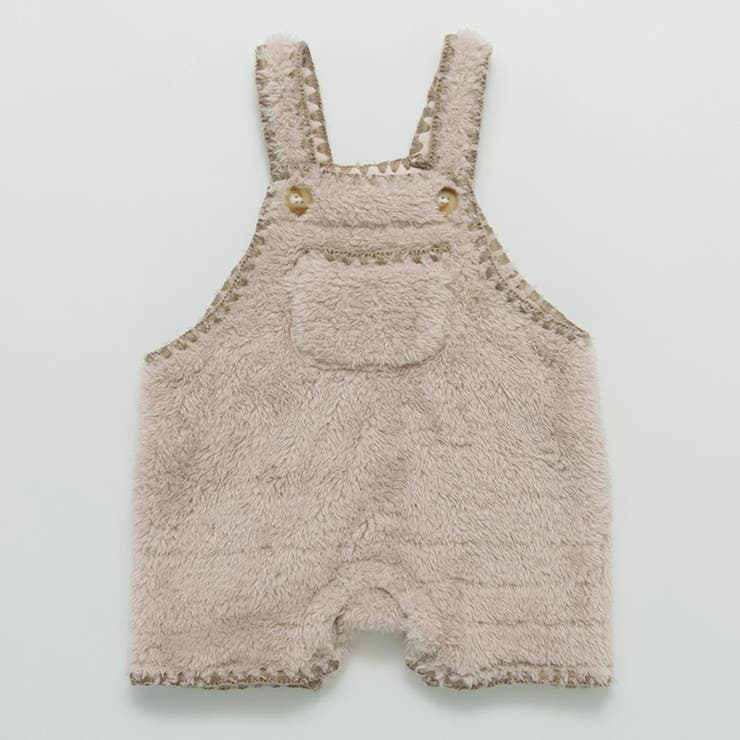 【はまぐり刺繍】ボアサロペット アウター ベビー | ブランシェス | 詳細画像9 
