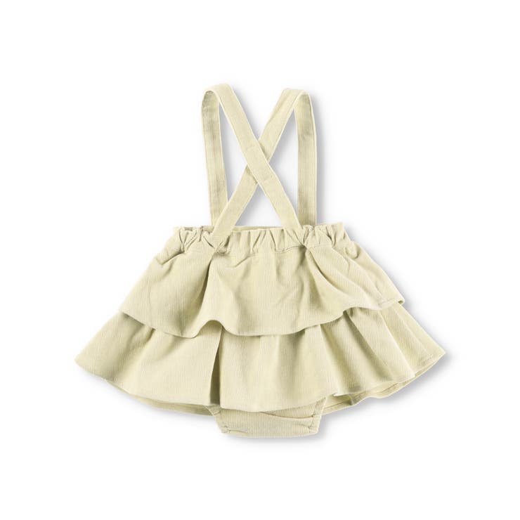 2段フリルベビーサロペット 子供服 キッズ | ブランシェス | 詳細画像2 