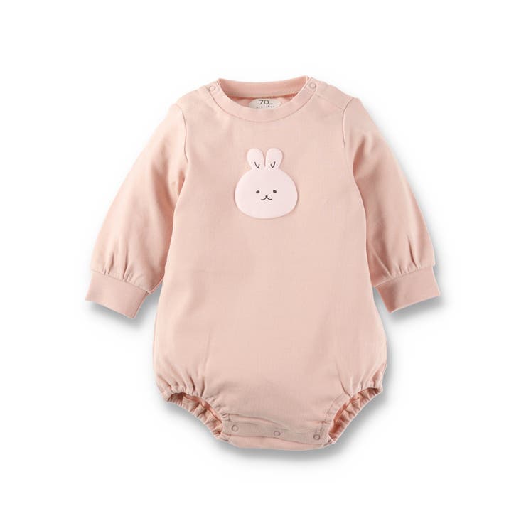 【あにまるシリーズ】発泡プリント長袖カバーオール 子供服 キッズ | ブランシェス | 詳細画像2 
