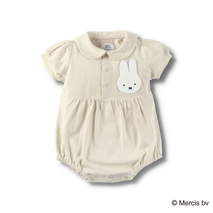 【Miffy/ミッフィー】衿付き半袖カバーオール 子供服 キッズ | ブランシェス | 詳細画像2 