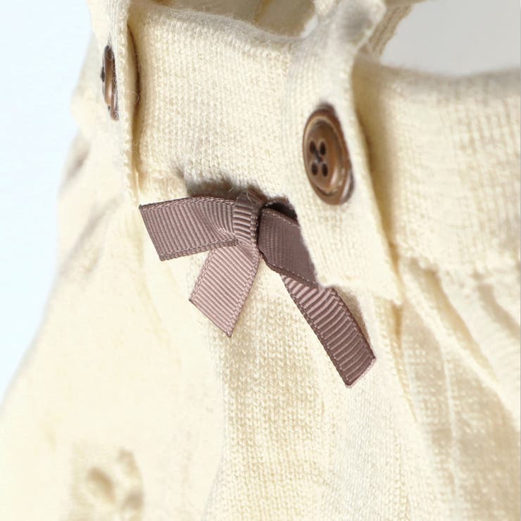【ベビー】サスペンダー付きニットスカート+ボディスーツセット | ブランシェス | 詳細画像11 