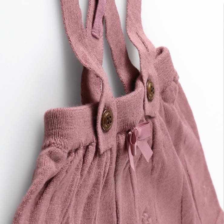 【ベビー】サスペンダー付きニットスカート+ボディスーツセット | ブランシェス | 詳細画像25 