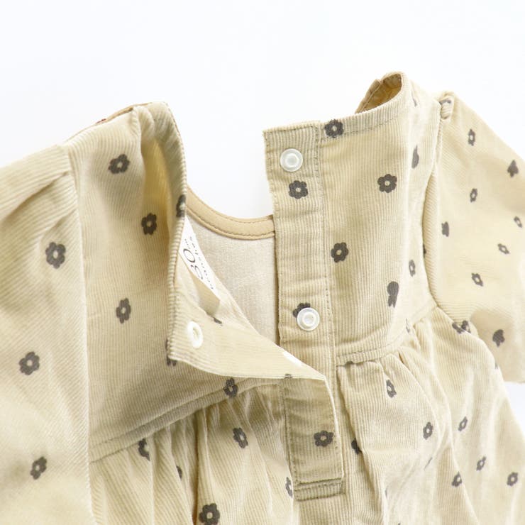 【ベビー/miffy/ミッフィー】総柄コーデュロイ衿つき長袖カバーオール | ブランシェス | 詳細画像9 