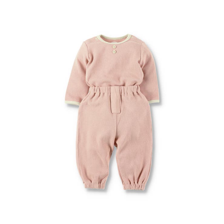 【WEB限定/ベビー/綿100％やわらかワッフル】ロングパンツ | ブランシェス | 詳細画像20 