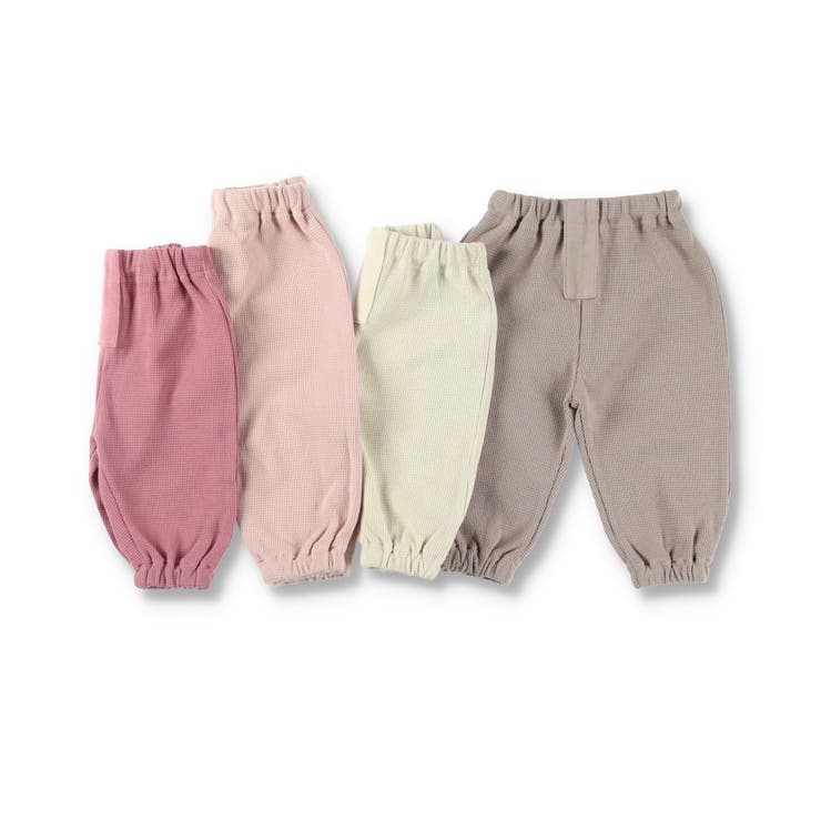 【WEB限定/ベビー/綿100％やわらかワッフル】ロングパンツ | ブランシェス | 詳細画像27 