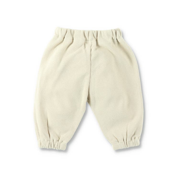 【WEB限定/ベビー/綿100％やわらかワッフル】ロングパンツ | ブランシェス | 詳細画像3 